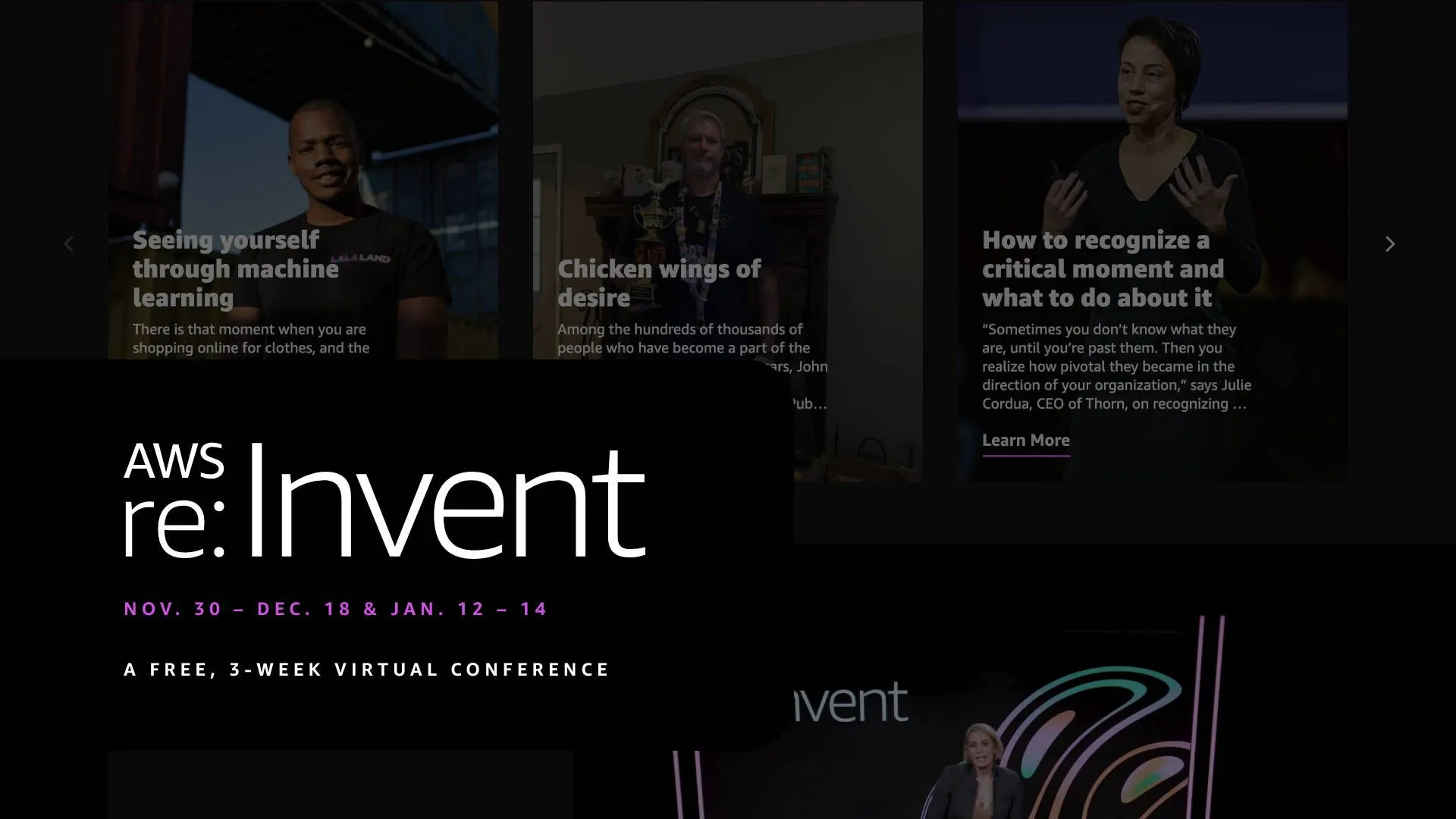 AWS re:Invent 2020