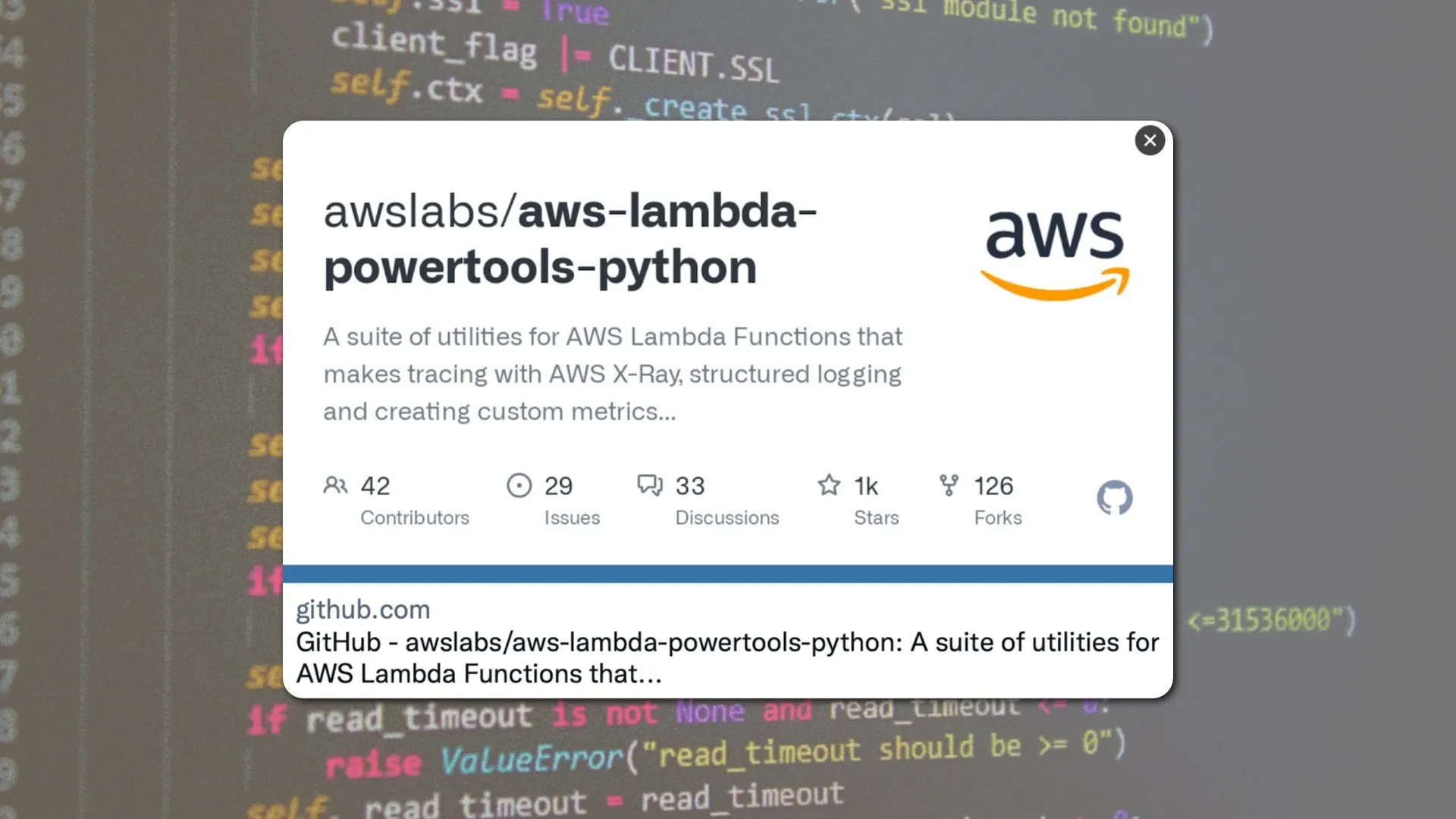 AWS Lambda Powertools (Python)